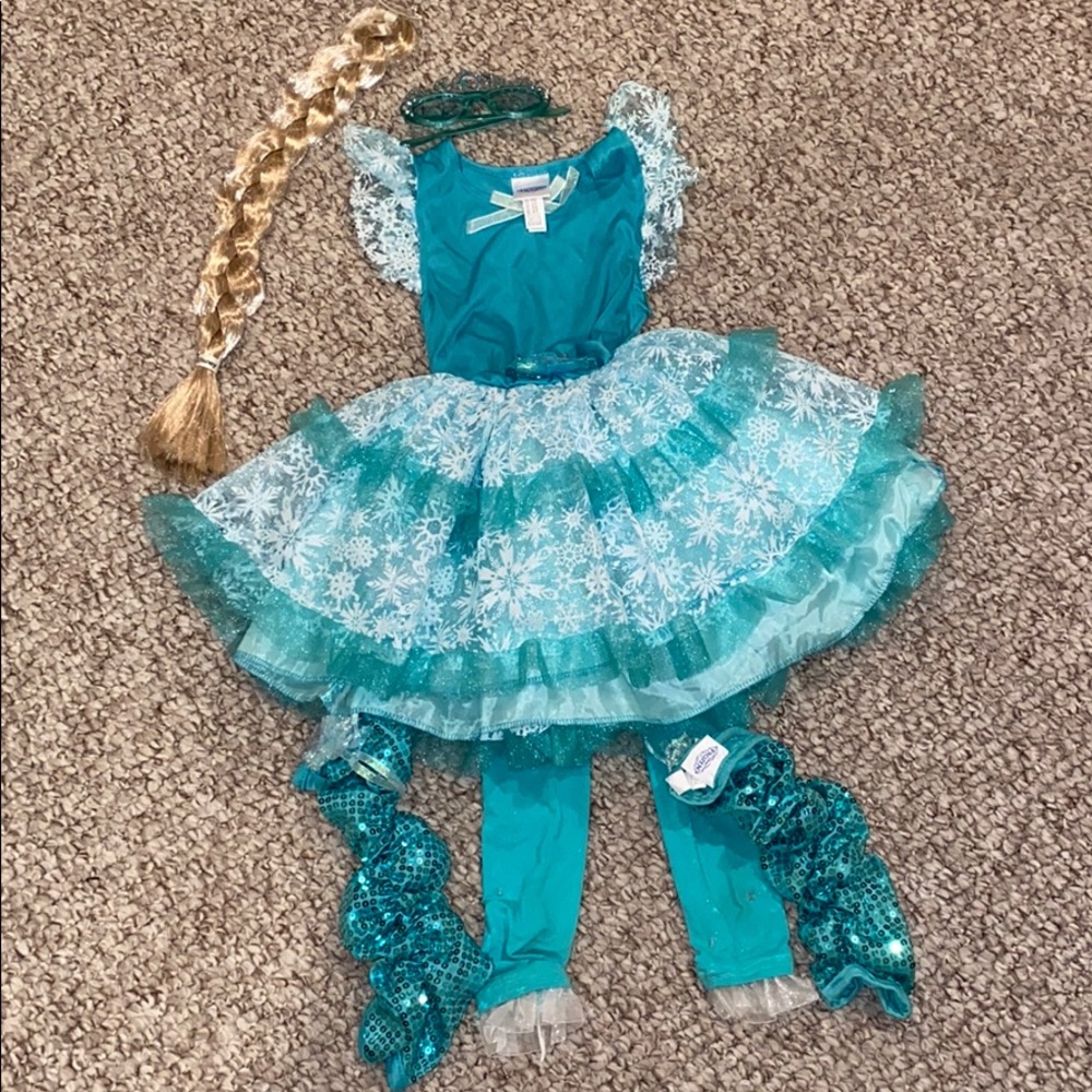 Frozen Elsa Dress Up Outfit